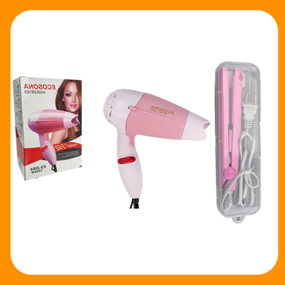 Pack Mini sèche cheveux et lisseur Pack Mini sèche cheveux et lisseur