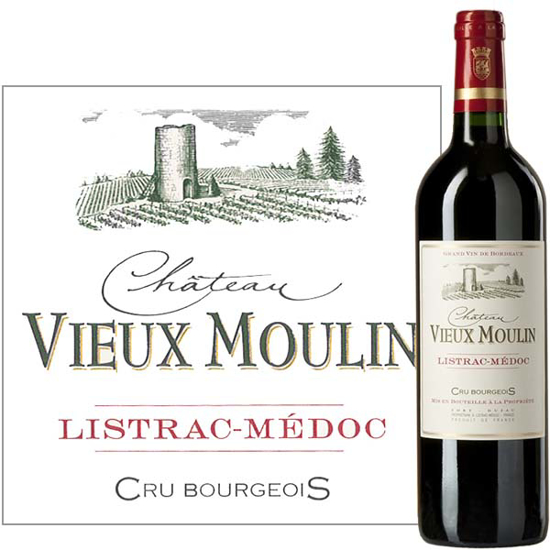 Image sur Vin rouge - Vieux moulin - 75Cl