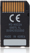 Image sur Carte mémoire Memory Stick PRO Duo 4 GB