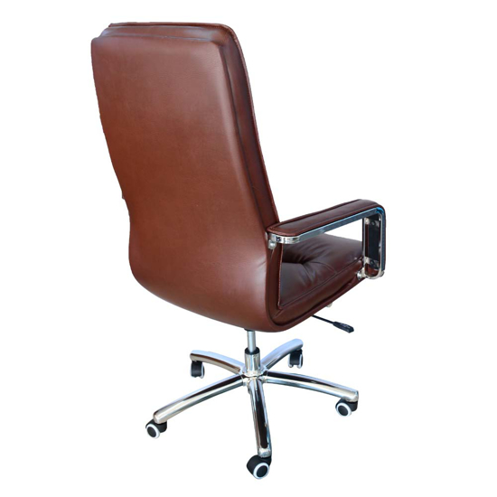 Image sur Fauteuil Directeur - Cuir marron