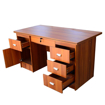 Image sur Table de bureau en bois