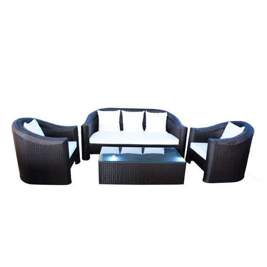 Image sur Salon en rotin 3 Places