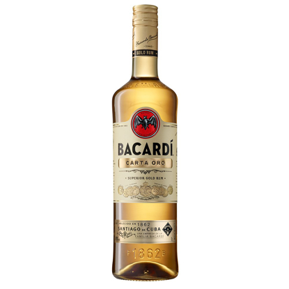 Agrandir l'image de BACARDI CARTA ORO 100CL Image de BACARDI CARTA ORO 100CL