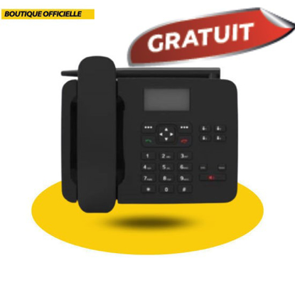 Agrandir l'image de Forfait internet - 150GB internet + 2H d'appel gratuit valides 1 mois + MTN Wifix gratuit Image de Forfait internet - 150GB internet + 2H d'appel gratuit valides 1 mois + MTN Wifix gratuit