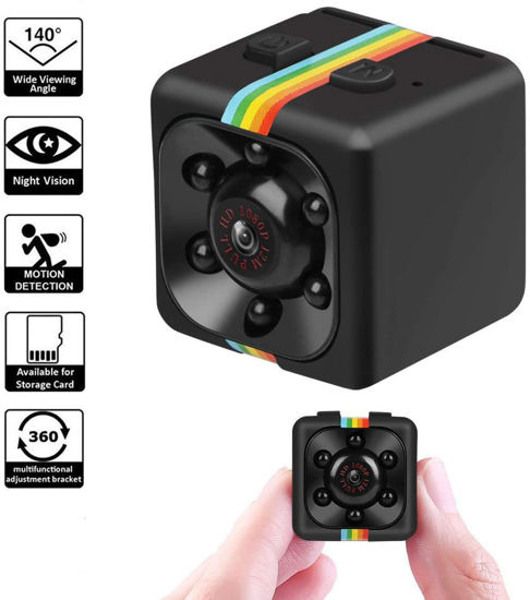 Image sur Mini caméra espion SQ11 HD Vision nocturne 1080P DV vidéo Full HD Micro-caméra LED infrarouge