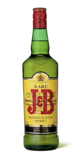 Image sur J&B Rare 70 cl 40° Blended Whisky Ecossais