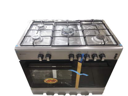 Agrandir l'image de Cuisinière Innova IN-999 IN - 60*90 5foyers - Automatique + Porte Gaz - Inox - 06Mois Garanti Image de Cuisinière Innova IN-999 IN - 60*90 5foyers - Automatique + Porte Gaz - Inox - 06Mois Garanti