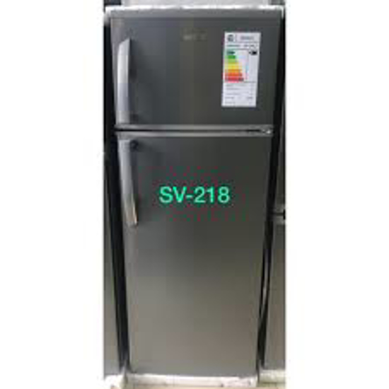 Image sur Refrigérateur  double porte  - Saratov- SV 218 - Gris - 6 mois de garantis