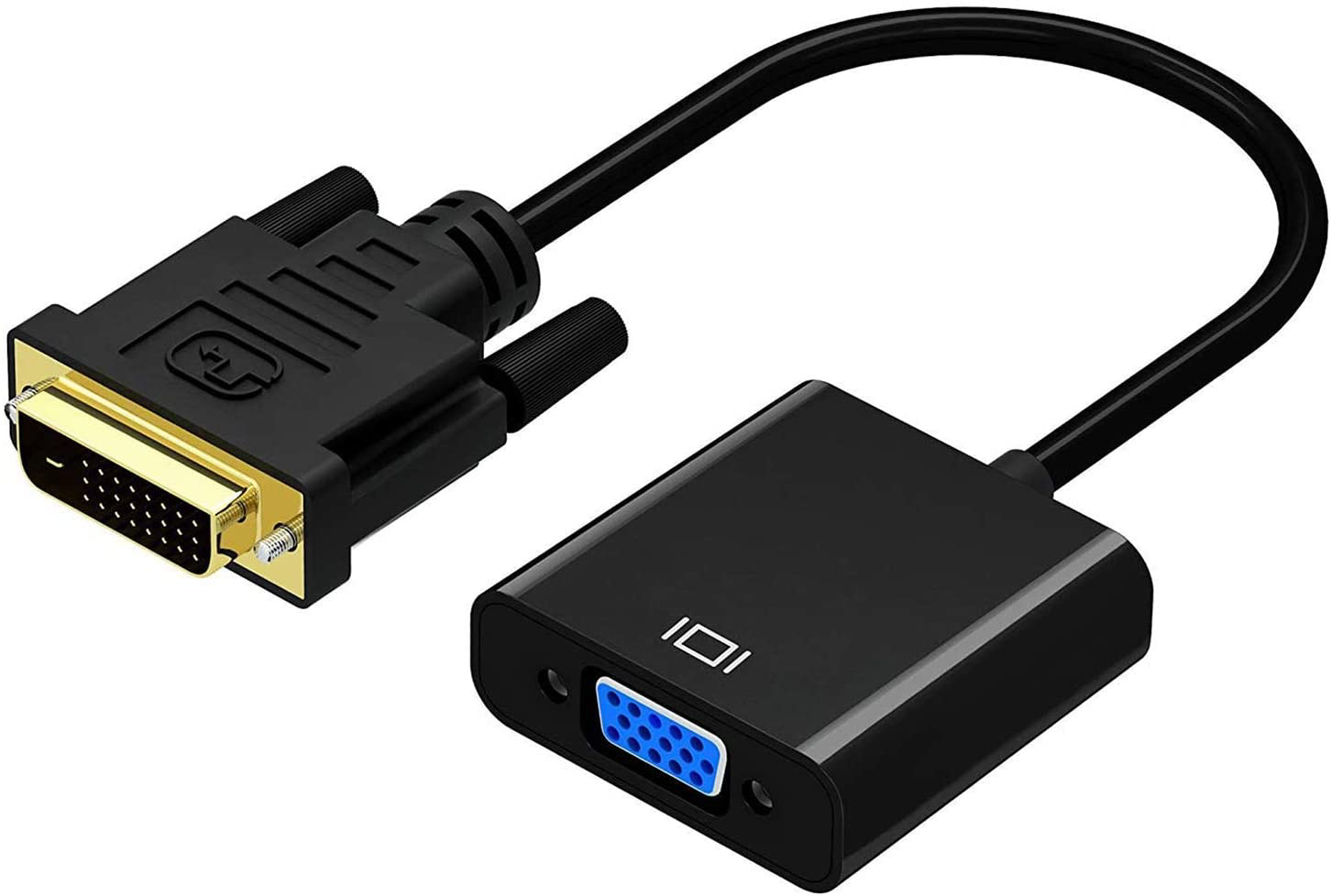 Adaptateur DVID vers VGA Convertisseur 24 + 1 mâle vers Femelle câble