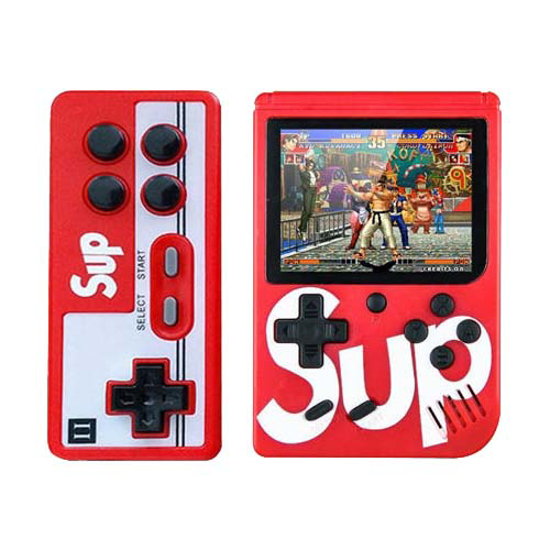 Image sur Sup Portable Video Handheld Game Single-player Game Console 400 in 1 Retro Classic SUP Game Box noir, rouge et jaune
