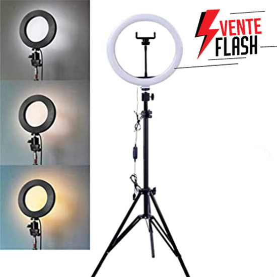 Image sur Ring Light, 26 cm 2.10MTrépied, 3 Couleur