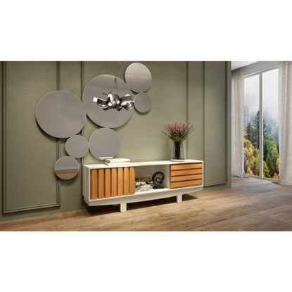 Image de Meuble Télé MT-TB220 - L. 180 x l. 60 x h. 35 cm.