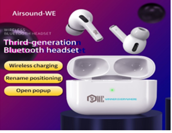 Image sur AIRSOUND WE - Wireless stereo earphone Bluetooth Version: 5.0 Earbuds  - 35mAh Charging Box Capacity: 250mA