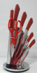 Image sur Set de couteaux ROYAL SWISS avec revêtement en inox