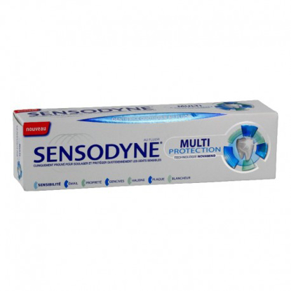 Agrandir l'image de SENSODYNE Dentifrice MULTI PROTECTION 75 ML Image de SENSODYNE Dentifrice MULTI PROTECTION 75 ML