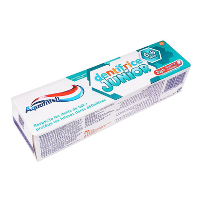 Agrandir l'image de AQUAFRESH DENTIFRICE JUNIOR 75ML Image de AQUAFRESH DENTIFRICE JUNIOR 75ML