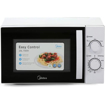 Image sur Micro‑ondes Midea MM720C2GX – 20 L – 700 W – 5 niveaux – Décongélation poids-temps – Boutons rotatifs – Garantie 6 mois