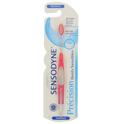 Agrandir l'image de Lot de 2 Bosses à dent BAD SENSODYNE PRECISION D&G MEDUIM Image de Lot de 2 Bosses à dent BAD SENSODYNE PRECISION D&G MEDUIM