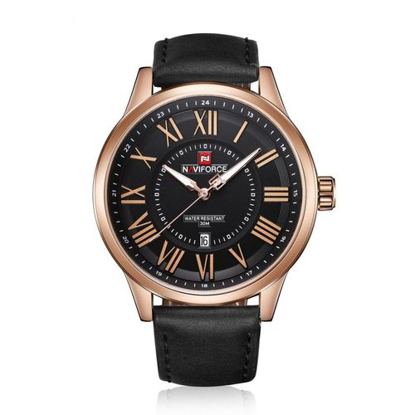 Agrandir l'image de Montre avec bracelet cuir - NAVIFORCE Image de Montre avec bracelet cuir - NAVIFORCE