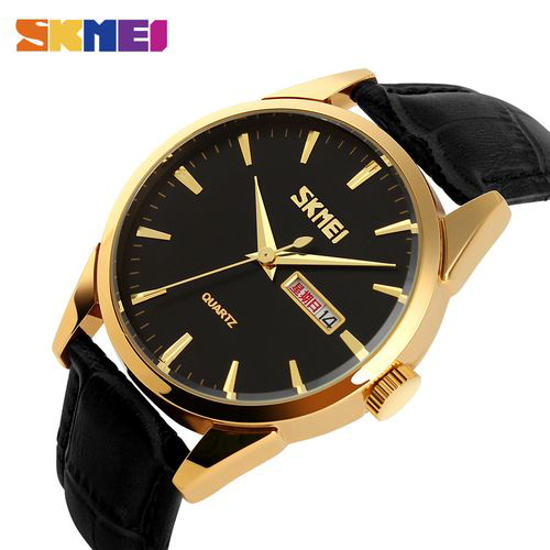 Image sur Montre Mixte Bracelet Simili Cuir - SKMEI
