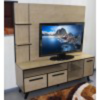 Agrandir l'image de Meuble Télé MT-3058 - 140 x 140,5 x .50 cm Image de Meuble Télé MT-3058 - 140 x 140,5 x .50 cm