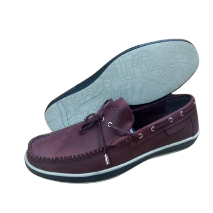 Image de Chaussure Homme En Cuir - Bordeaux