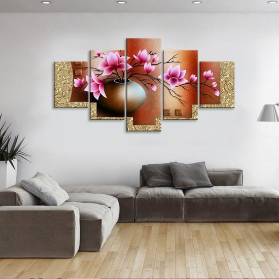 Image sur Tableau décoration d'intérieur - Vase Afriktude rose
