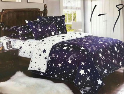 Agrandir l'image de Draps En Coton Pour Lit 3 Places - Set De 2 Draps + 2 Taies Image de Draps En Coton Pour Lit 3 Places - Set De 2 Draps + 2 Taies