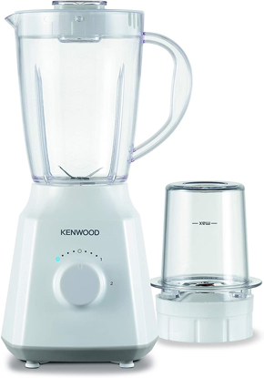 Agrandir l'image de Blender KENWOOD BLP05 - 2 en 1 - 1.5 L - 300W - Blanc - 6 Mois garantis Image de Blender KENWOOD BLP05 - 2 en 1 - 1.5 L - 300W - Blanc - 6 Mois garantis