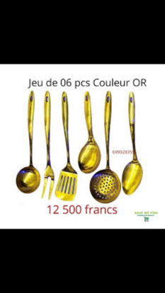 Image de Louches couleurs or 06pcs