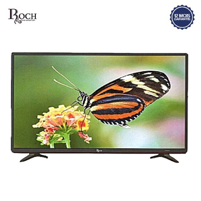 Agrandir l'image de Smart TV LED 50'' ROCH Numérique - Décodeur et régulateur intégrés - Full HD - 70W - Noir - 12 Mois garantis Image de Smart TV LED 50'' ROCH Numérique - Décodeur et régulateur intégrés - Full HD - 70W - Noir - 12 Mois garantis