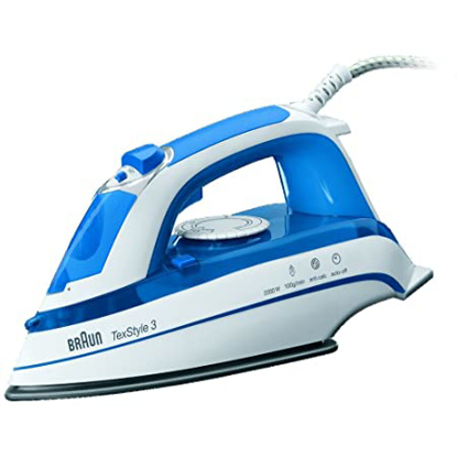 Image de Fer à vapeur Braun- TS355A - Blanc Bleu Garantie 3 mois