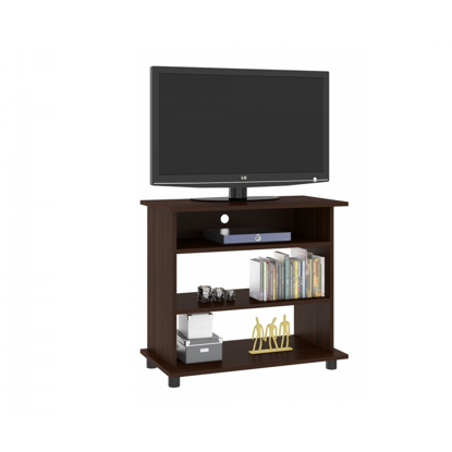 Agrandir l'image de Meuble TV MT- 2472 - 3 étagères - Marron - 65 x 76 x38 cm Image de Meuble TV MT- 2472 - 3 étagères - Marron - 65 x 76 x38 cm