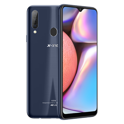 Image de A20 s  X-TIGI  - 32Go/3Go Ram - 6,5" infinity-V Display - 23Mpx Triple Rear Camera With Flashlight  - 4G LTE - 4000mAh - NOIR ET GRIS - 13 MOIS
