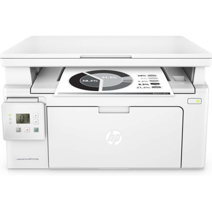 Agrandir l'image de Imprimante HP LaserJet Pro MFP M130a - Multifonction - (22 ppm, 600 x 1200 ppp, USB) - blanc Image de Imprimante HP LaserJet Pro MFP M130a - Multifonction - (22 ppm, 600 x 1200 ppp, USB) - blanc