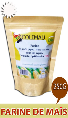 Image de farine de Mais blanc - colimau bio - 250g*20