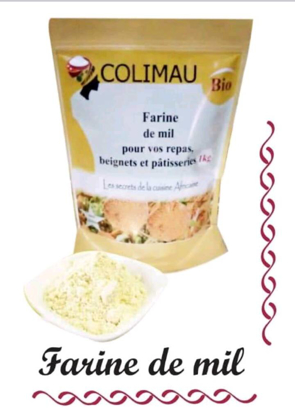 Image de farine de mil jaune  - colimau bio - 1kg*1