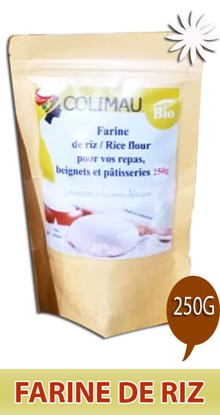 Image de farine de riz blanc - colimau bio - 250g *1