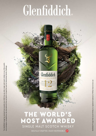 Image sur Whisky Glenfiddich - Single malt scotch  -70cl -12 ans