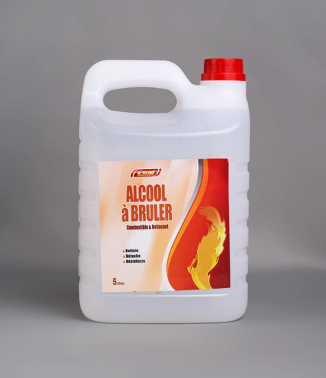 ALCOOL A BRULER - SIMAD - 5L*1