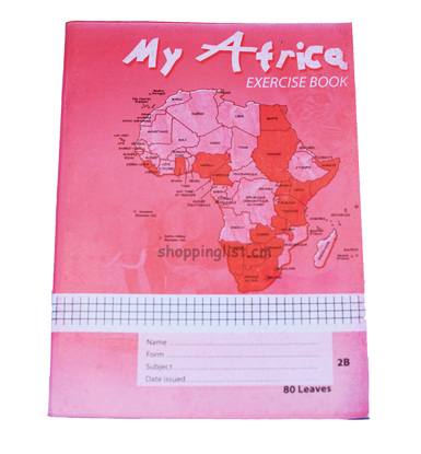 Image de Cahier Anglophone- SAFCA - MY AFRICA  - 60 Leaves SQUARE