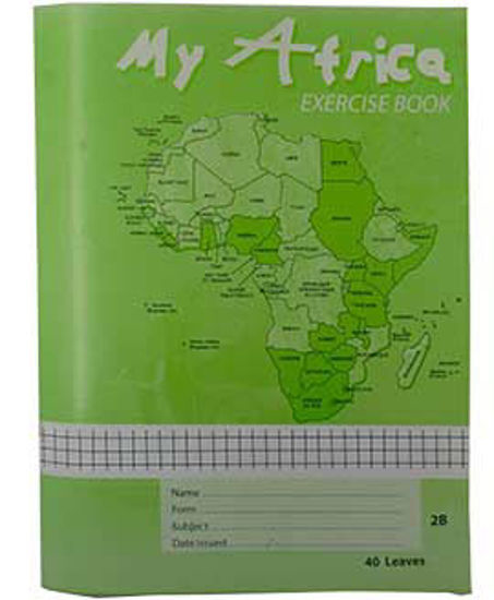Image sur Cahier Anglophone- SAFCA - MY AFRICA  - 40 Leaves SQUARE