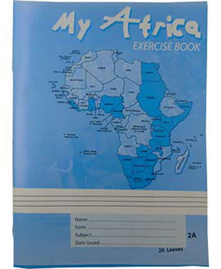 Image sur Cahier Anglophone- SAFCA - MY AFRICA  - 20 Leaves PLAIN LINE