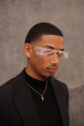 Image de Masque facial A&S NGOUEM COOPÉRATIVE FACE SHIELD  - Aérodynamique - Transparente