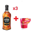 Whisky - Grant's - Blended scotch whisky - 12 ans 3 pièces - iziway cameroun