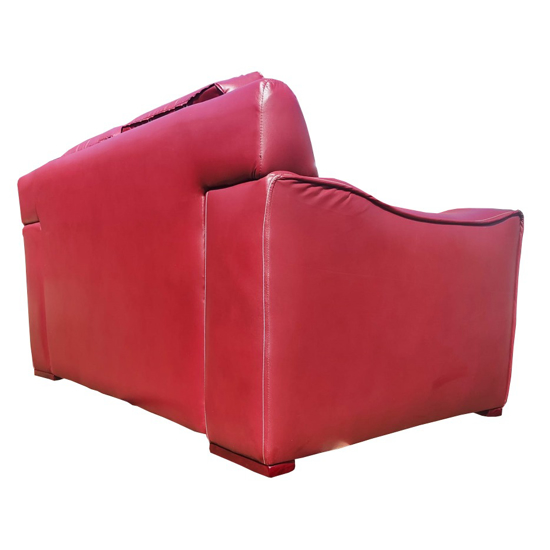 Image sur Salon Chesterfield - en cuir - 07places - bordeaux
