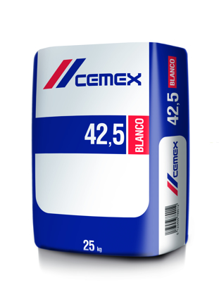 Image de CIMENT BLANC CEMEX BL II_B-LL 42,5R_FR SAC DE 25 KG