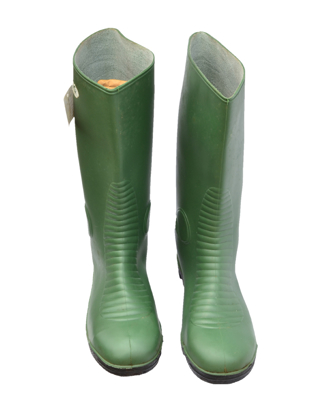 Image de Bottes PVC Sécurité Bronze Sec - Vert Olive - P.43
