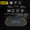 Image sur Z10 Wifi Caméra Montre-Bracelet 1080P Wifi Mini Horloge Réveil P2P IP / AP Sécurité Vision Nocturne Capteur À Distance Mouvement