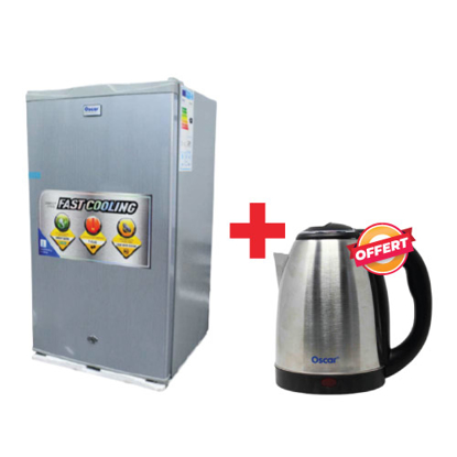 Réfrigérateur Oscar - 90L - Un battant - 12 mois de garantie + 1 Bouilloire offerte Réfrigérateur Oscar - 90L - Un battant - 12 mois de garantie + 1 Bouilloire offerte - iziway Cameroun